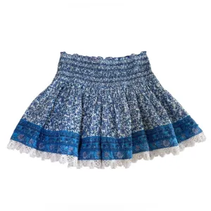Poupette St. Barth Cotton Floral Mini Skirt- M