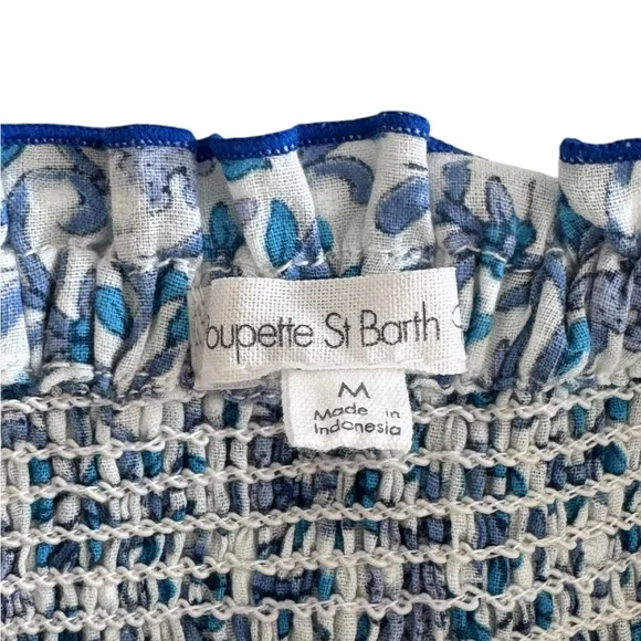 Poupette St. Barth Cotton Floral Mini Skirt- M