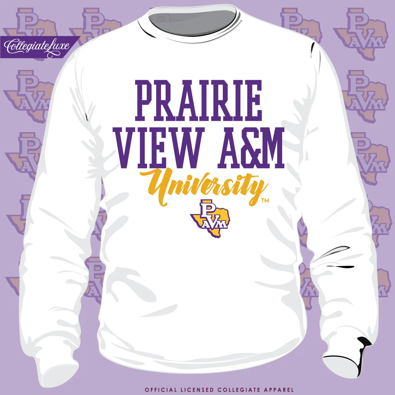 Prairie View A&M | 2020 Univ. CREAM Unisex Sweatshirt (Z)