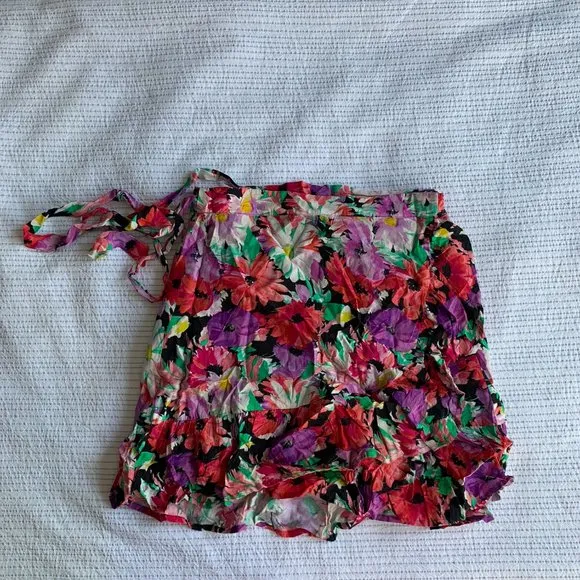 Privacy Please June Mini Skirt in Barbara Floral