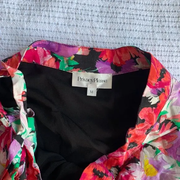 Privacy Please June Mini Skirt in Barbara Floral