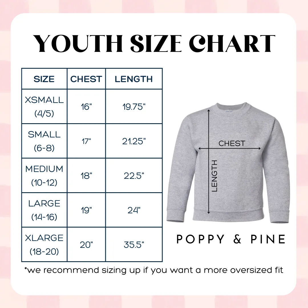 Puff Jesus Loves You Youth Sweatshirt