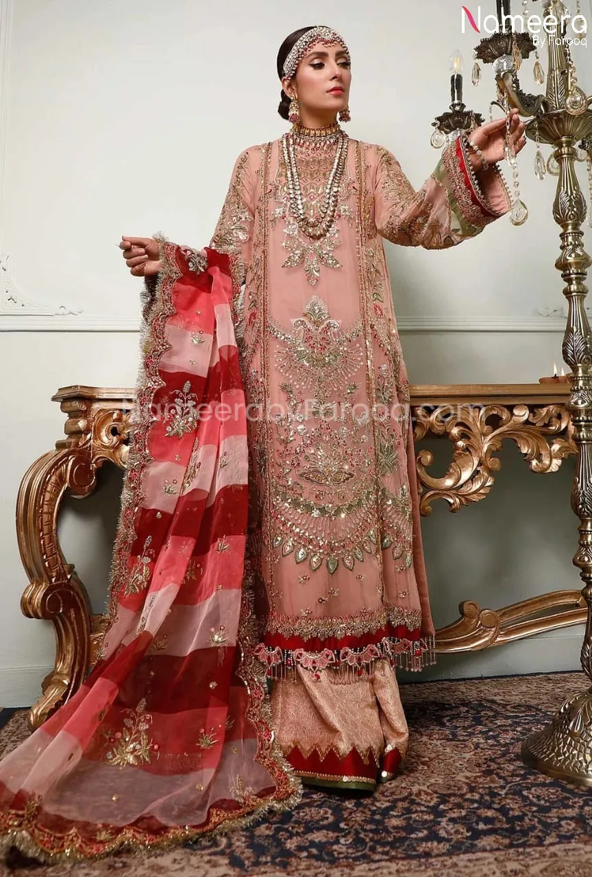 Punjabi Suit with Plazo for Wedding Party Online #BB137