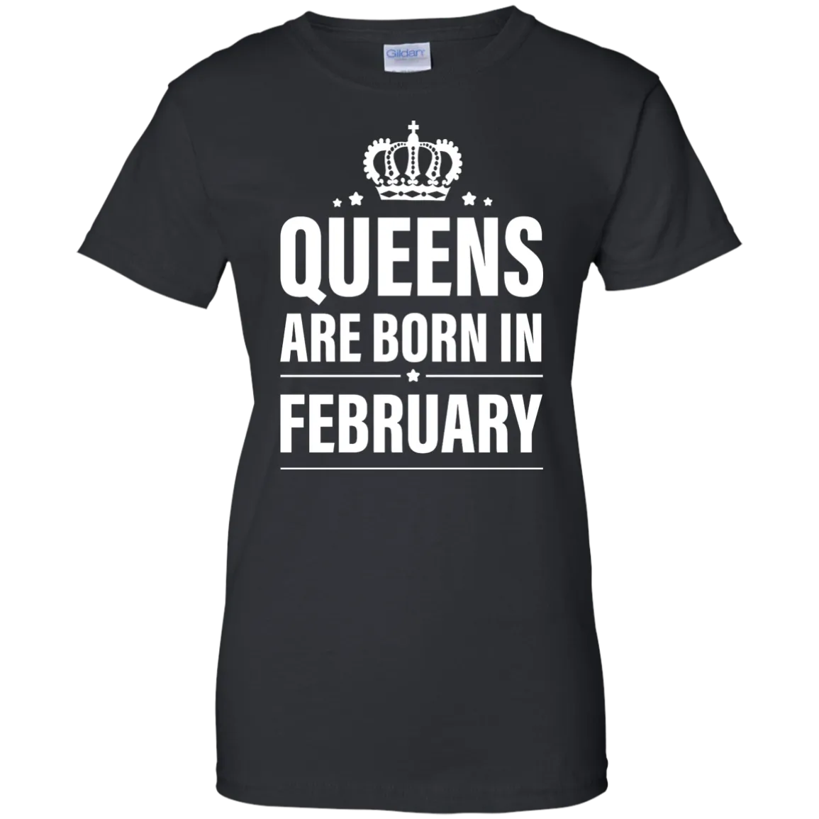 Queens Are Born in February Birthday shirt