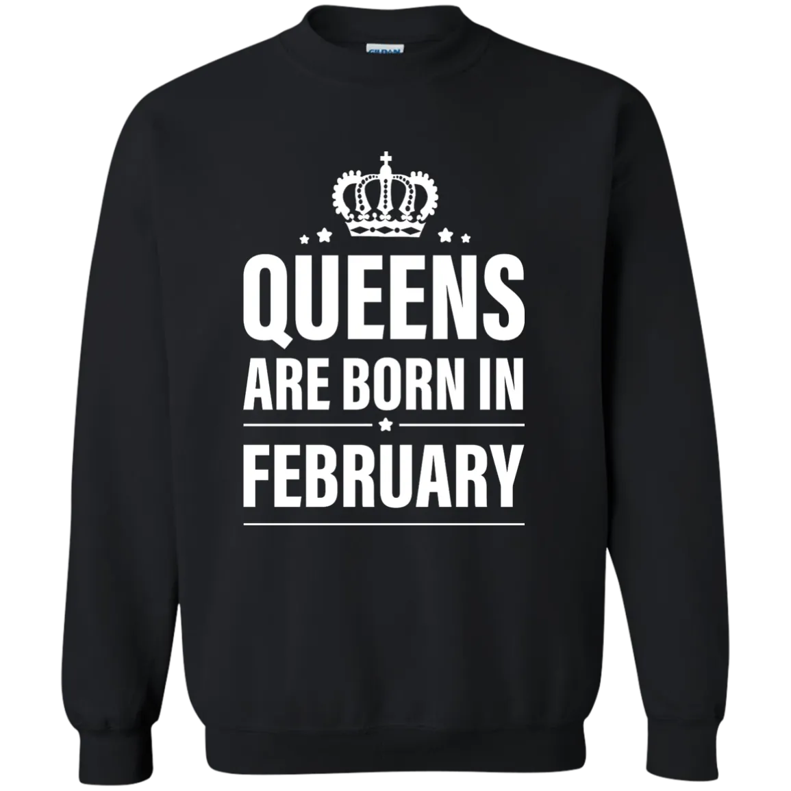 Queens Are Born in February Birthday shirt
