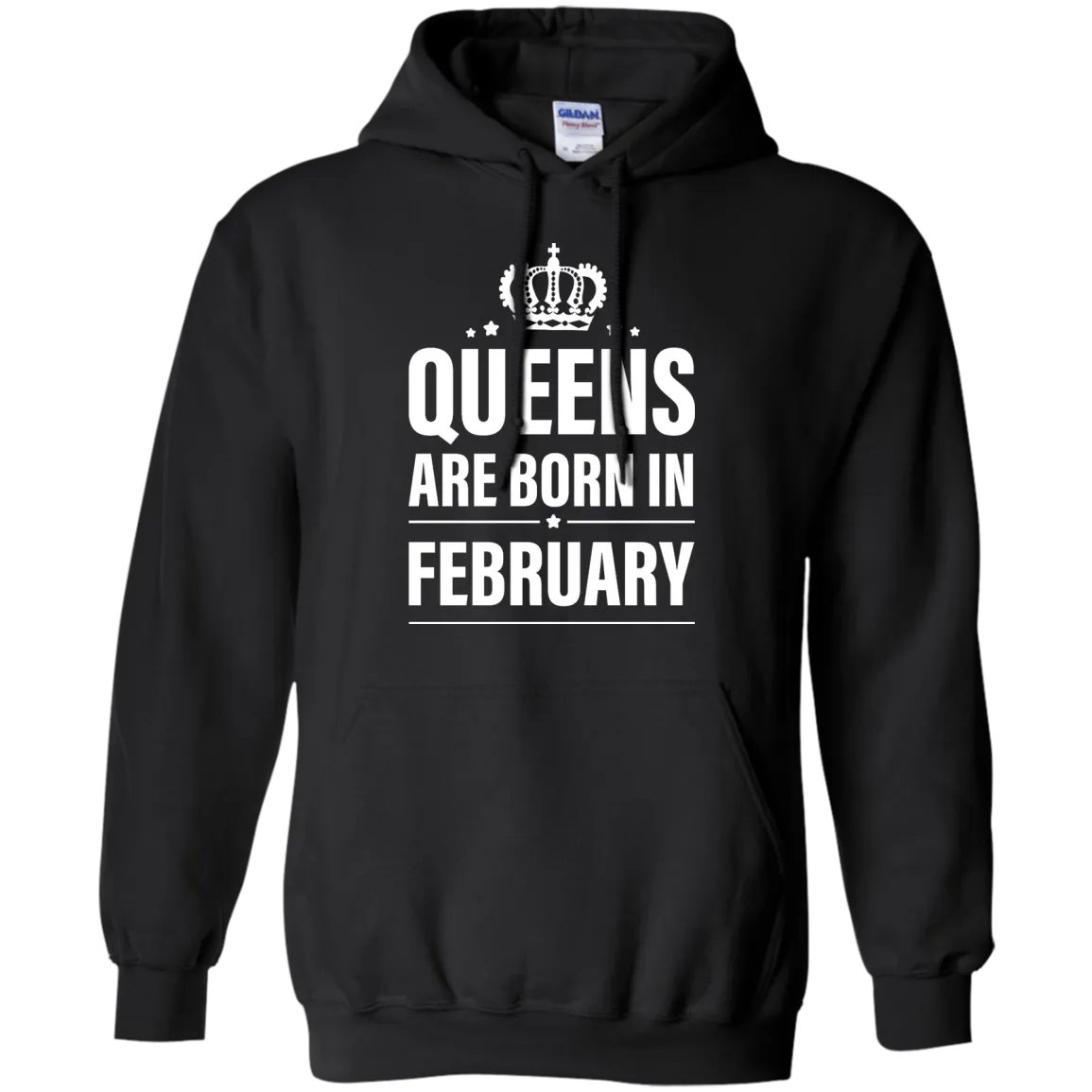 Queens Are Born in February Birthday shirt