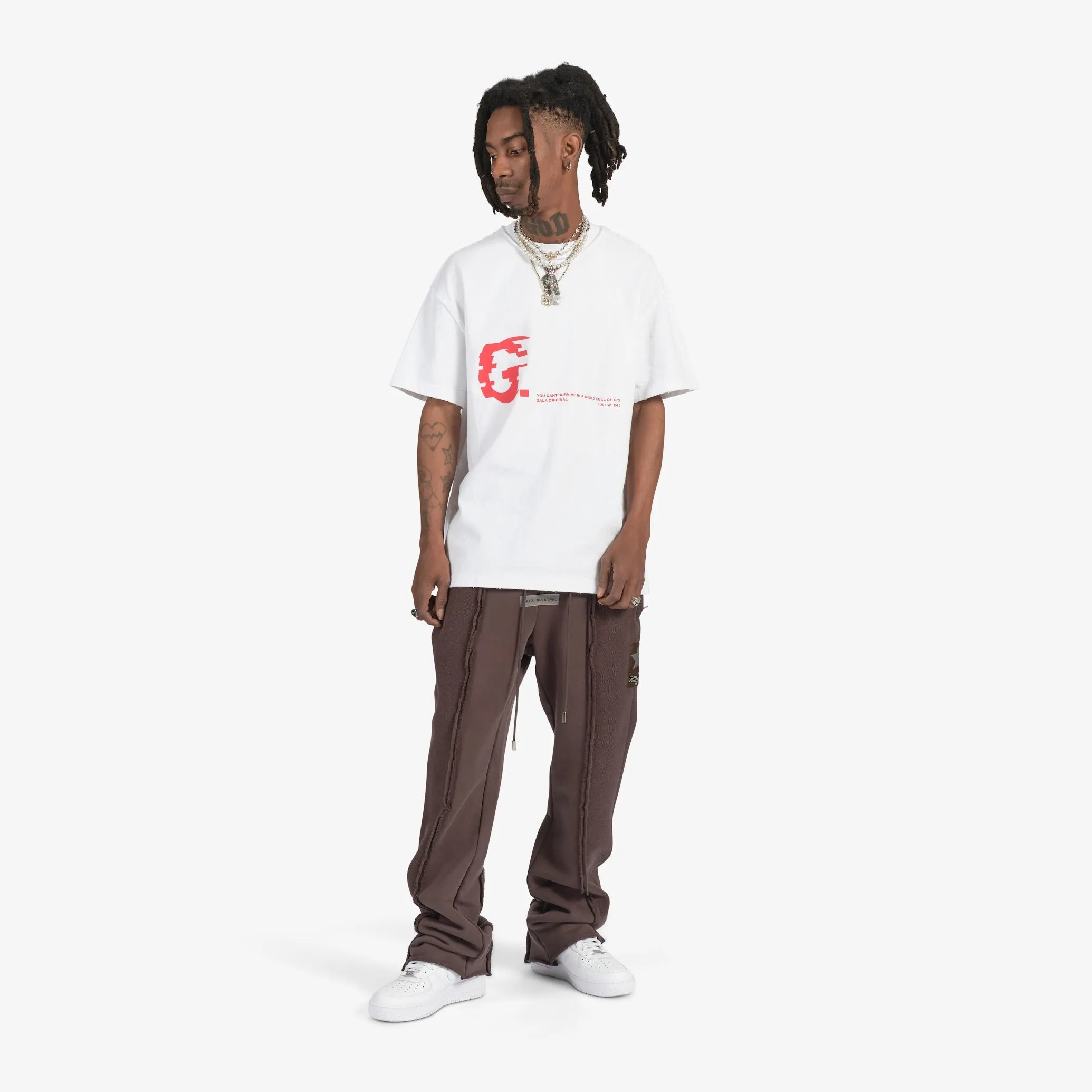 "Chop" Sweats (taupe noir)