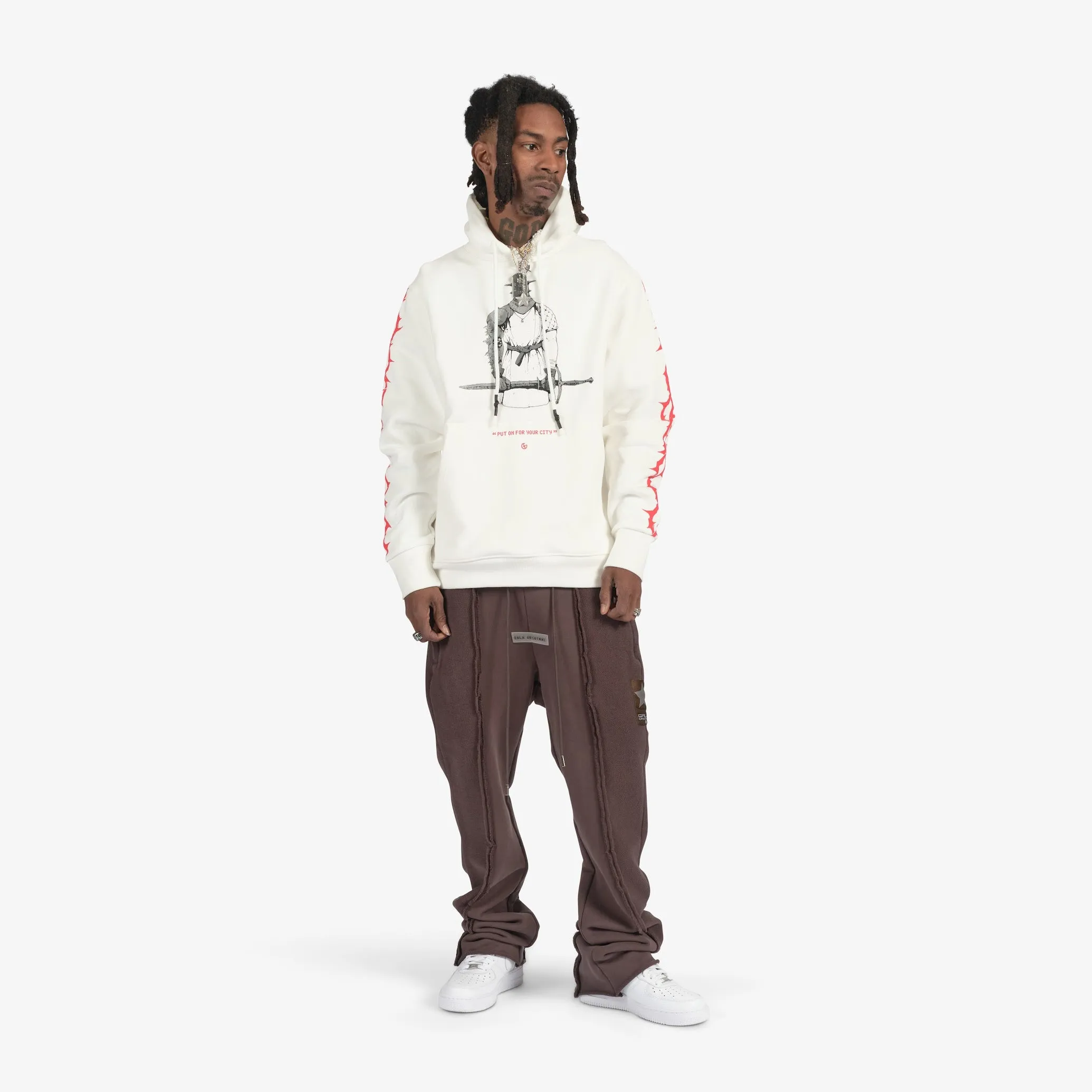 "Chop" Sweats (taupe noir)