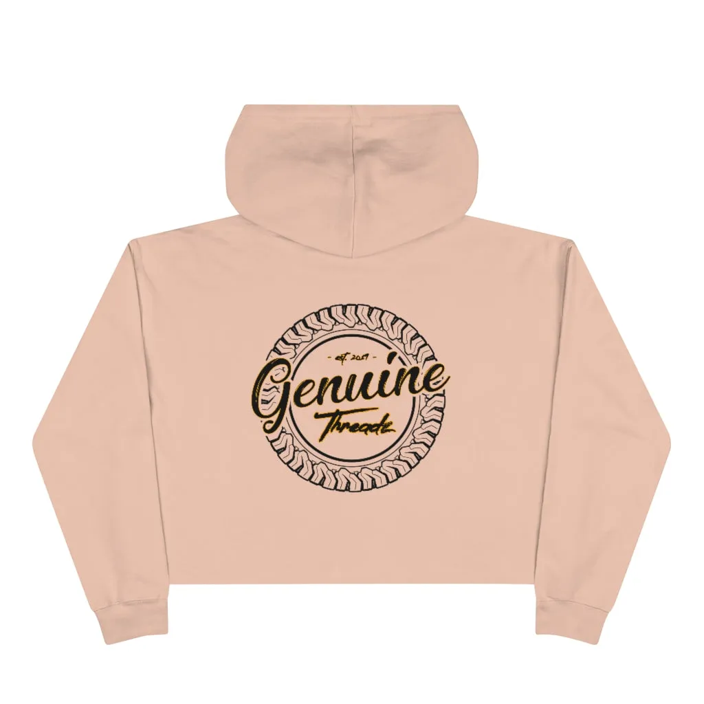 "Living Legend" Crop Top Hoodie