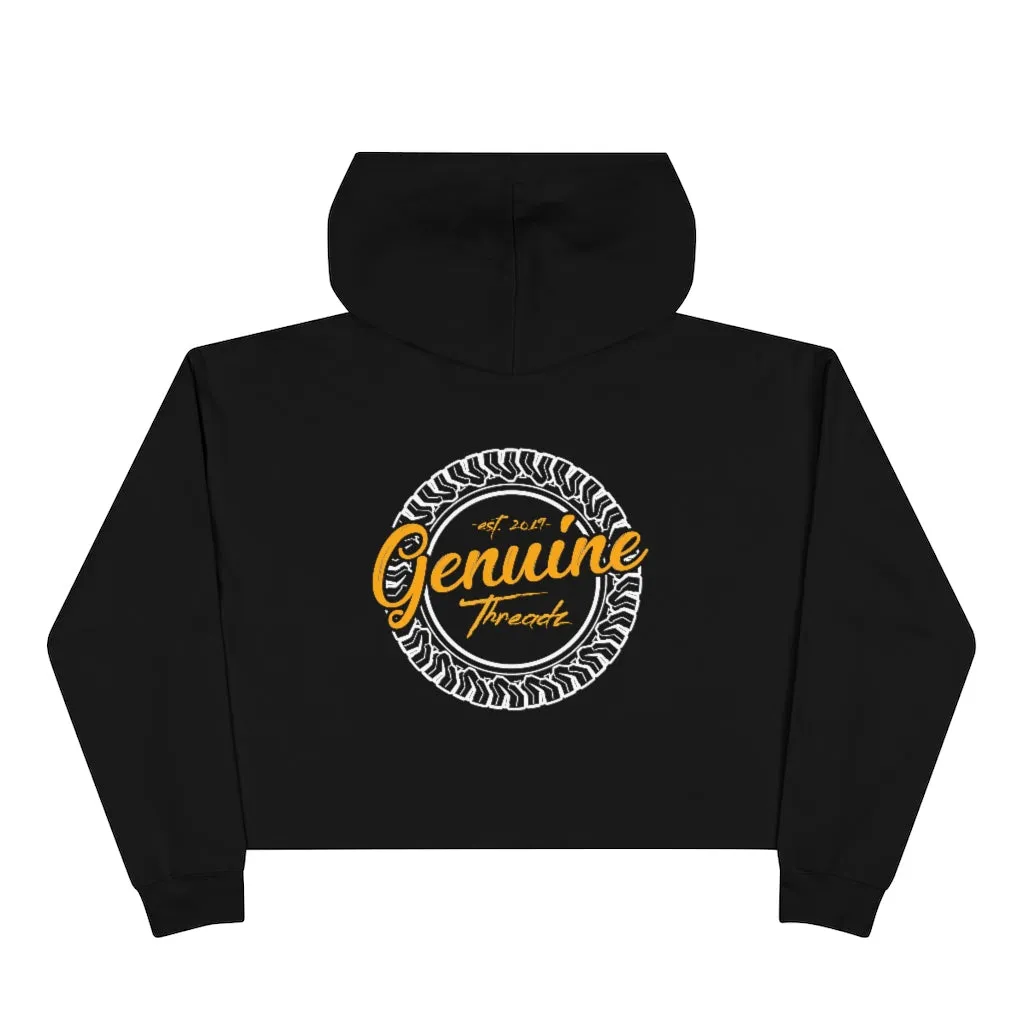 "Living Legend" Crop Top Hoodie
