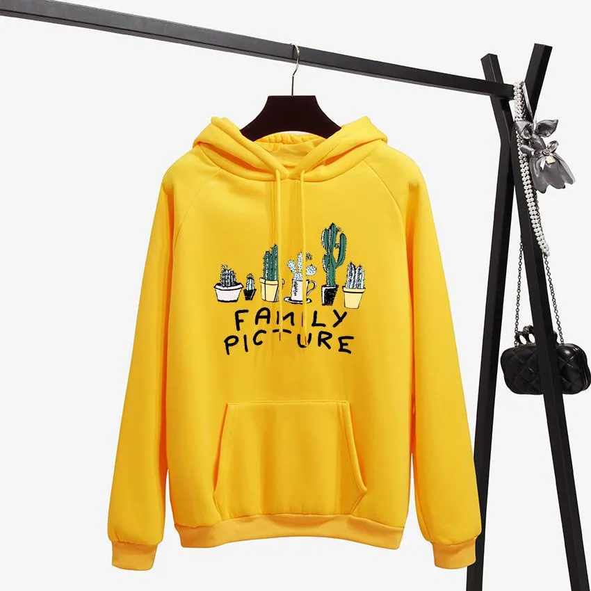 "Oh Yes!" Fleece Hoodie Two Layers Sweatshirt