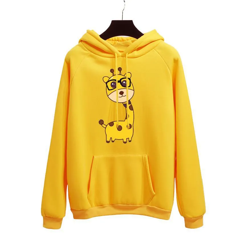 "Oh Yes!" Fleece Hoodie Two Layers Sweatshirt