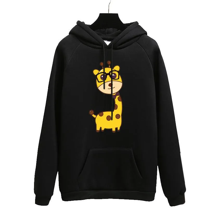 "Oh Yes!" Fleece Hoodie Two Layers Sweatshirt