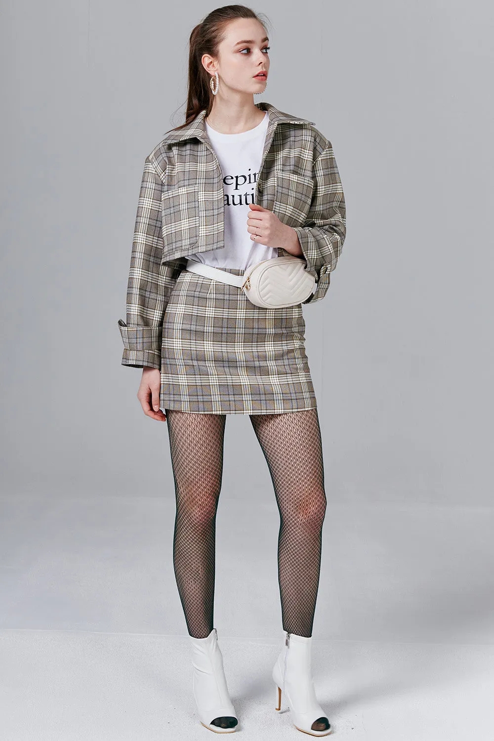 Rachel Plaid Skirt