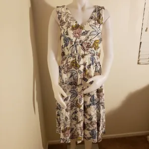 Rachel Zoe vintage floral print midi dress