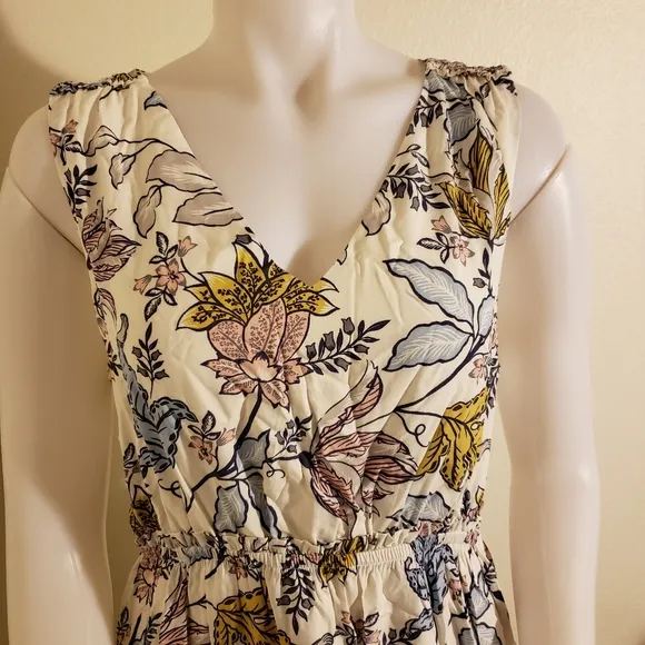 Rachel Zoe vintage floral print midi dress