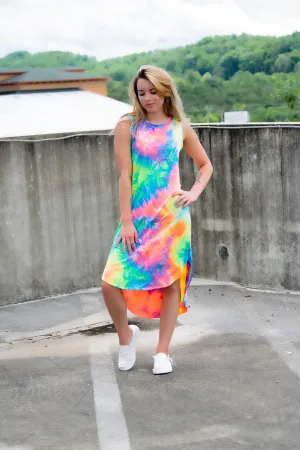 Rainbow Burst Dress