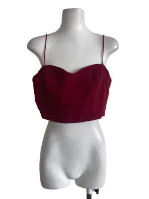 Red Crop Top