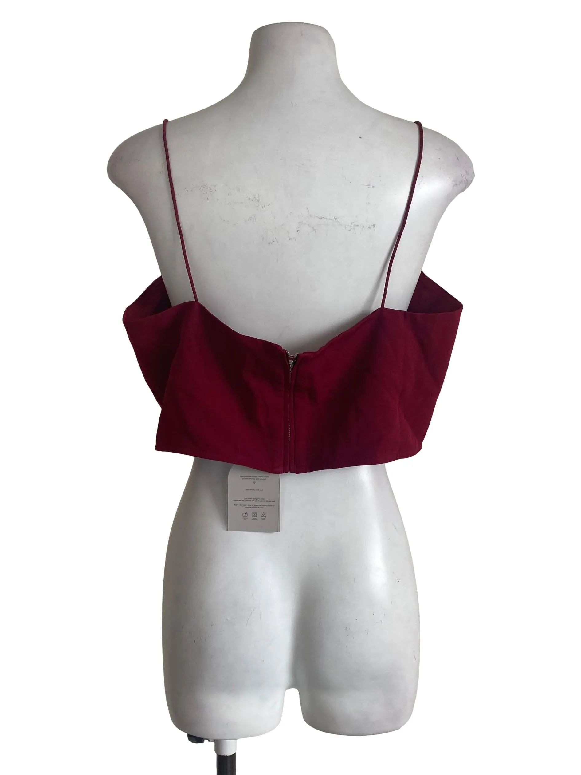 Red Crop Top