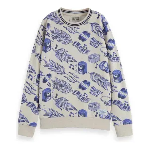 Regular-Fit Printed Sweatshirt