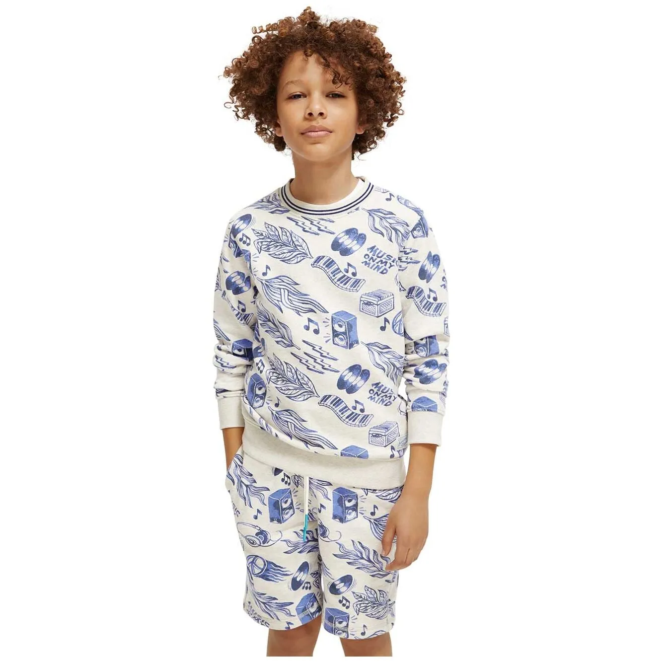Regular-Fit Printed Sweatshirt