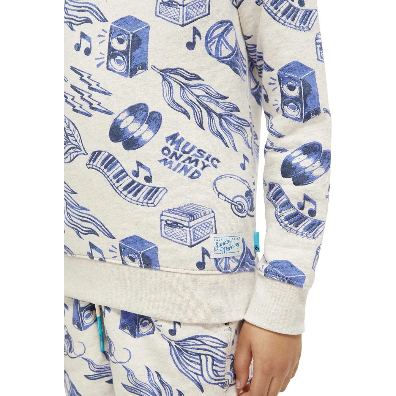Regular-Fit Printed Sweatshirt