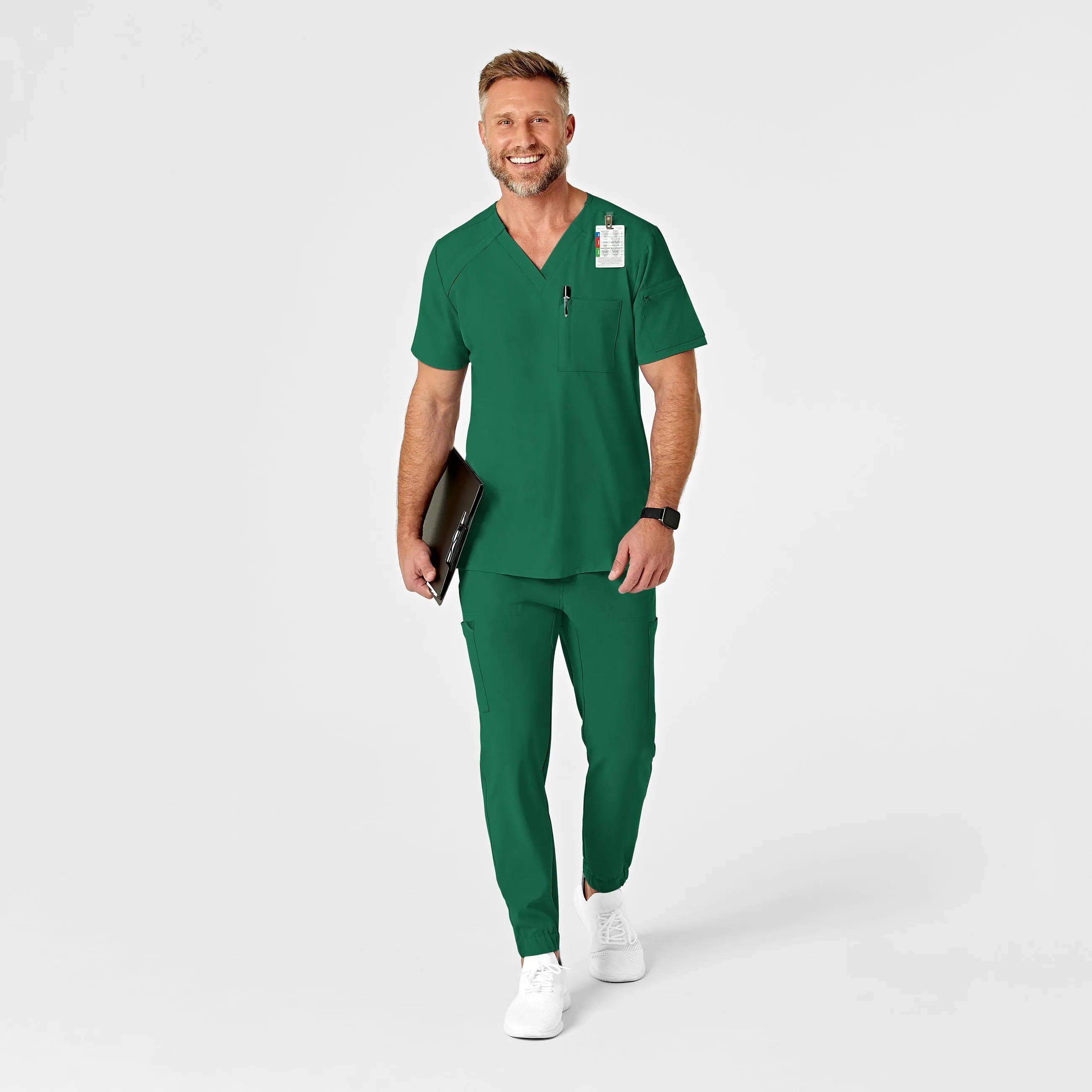 RENEW 5034 Men's Jogger Scrub Pants Hunter