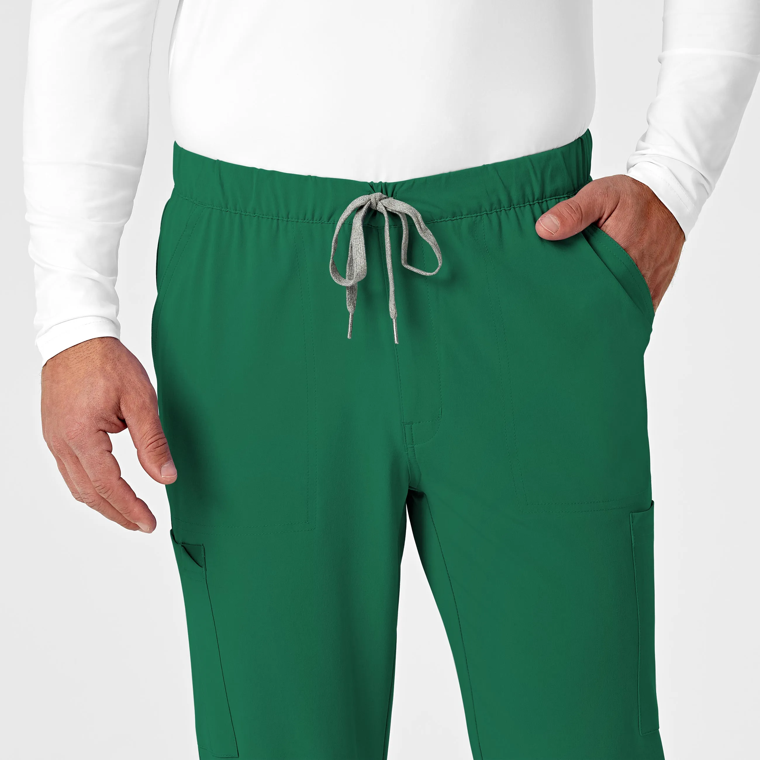 RENEW 5034 Men's Jogger Scrub Pants Hunter