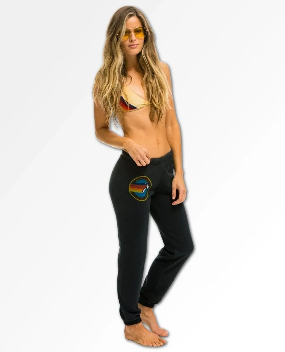 Restocked Charcoal Aviator Nation Logo Sweatpants