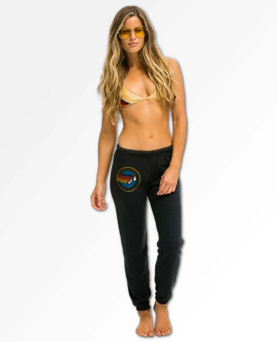 Restocked Charcoal Aviator Nation Logo Sweatpants