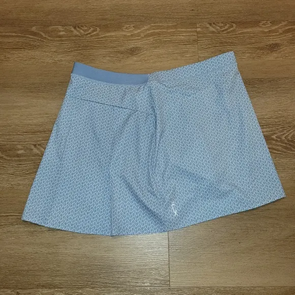 RLX Golf Ralph Lauren Women's Size XL Pleated Performance Skort Skirt New $148
