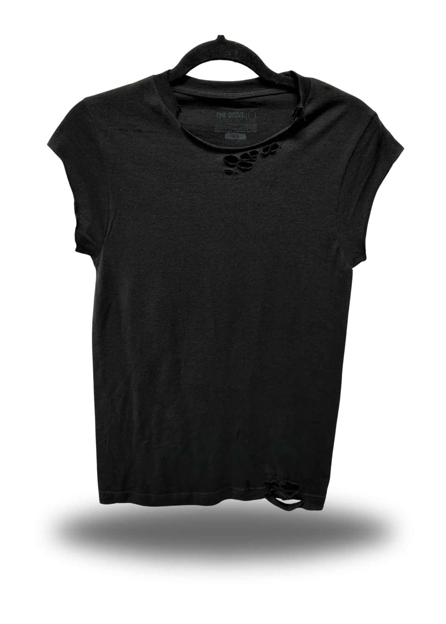 ROAD RASH MUSCLE BLACK TEE