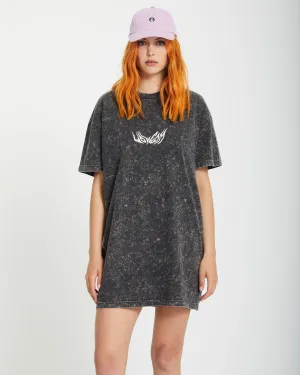 Robe T-Shirt Alix - VINTAGE BLACK