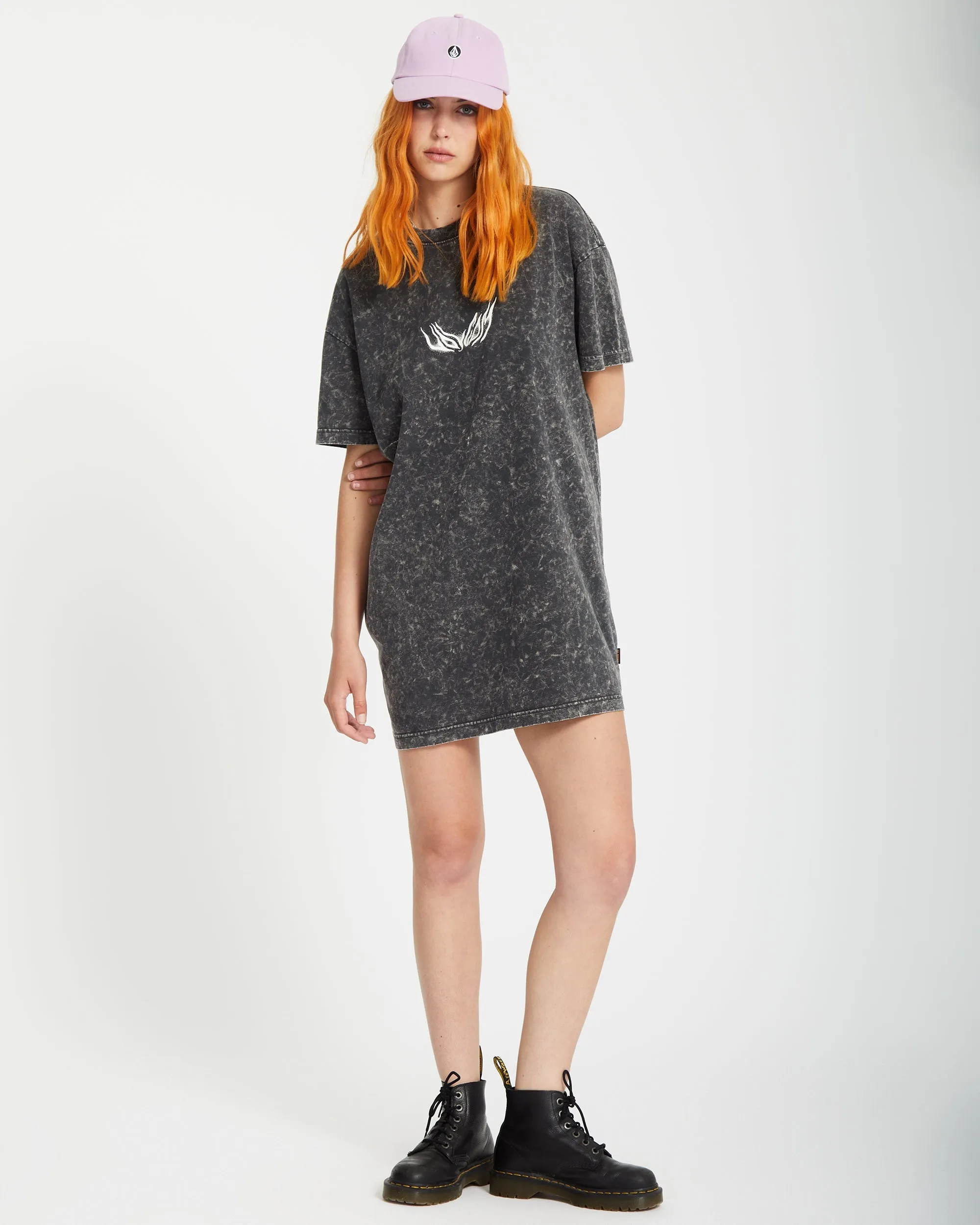 Robe T-Shirt Alix - VINTAGE BLACK
