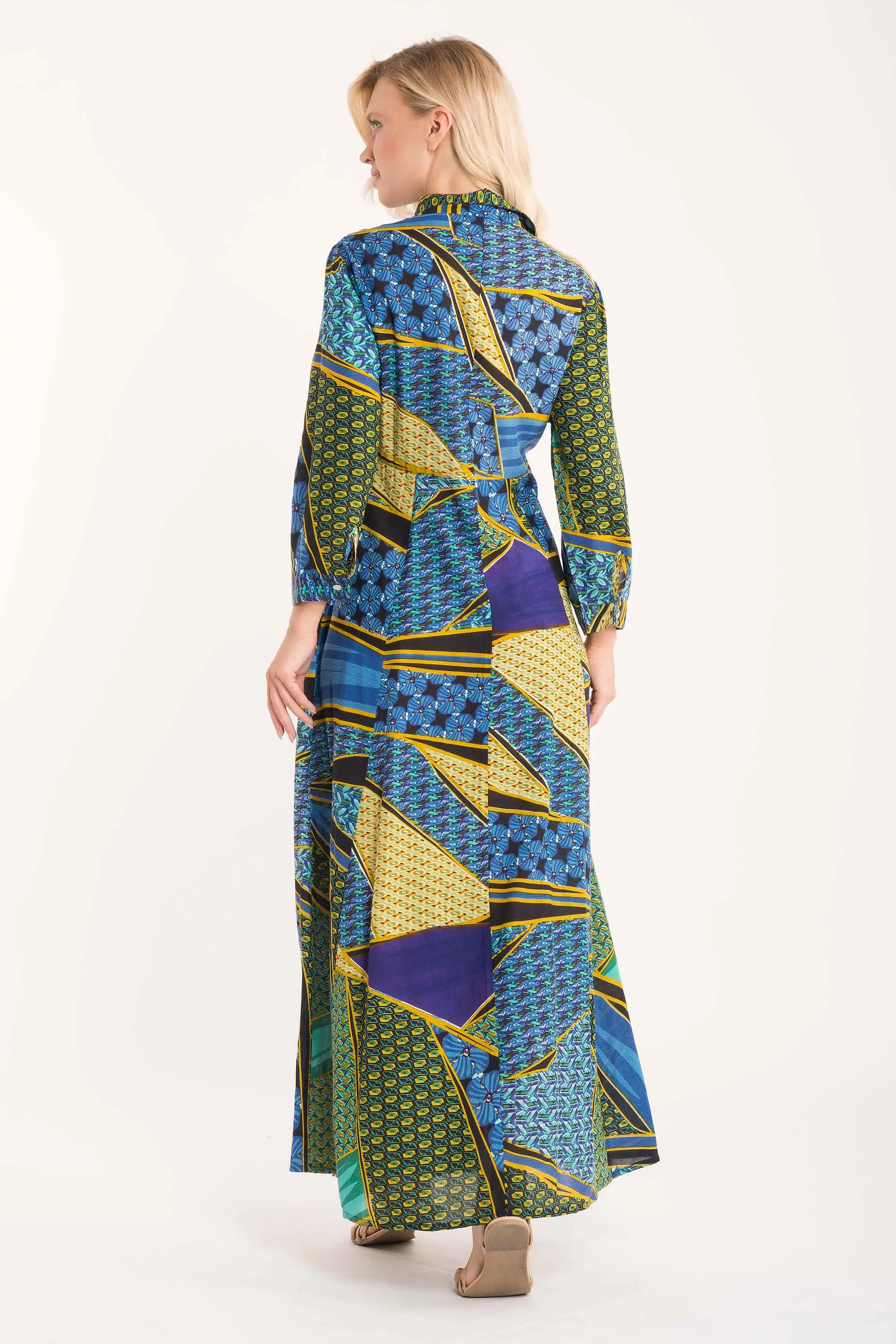 Romina 3/4 sleeve shirt dress