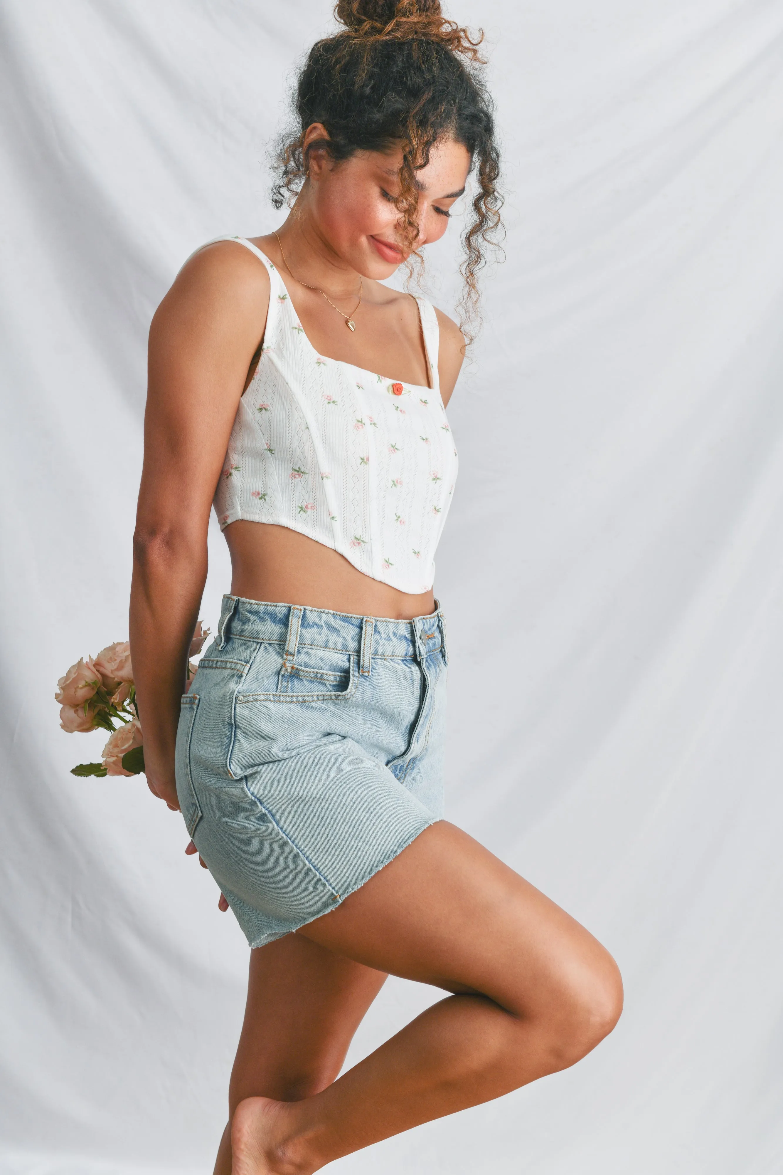 Rose Tea Top