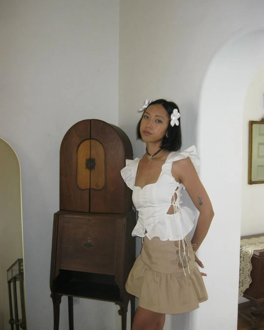 RUNWAY • Mini Break Skirt with Built-in Bloomers