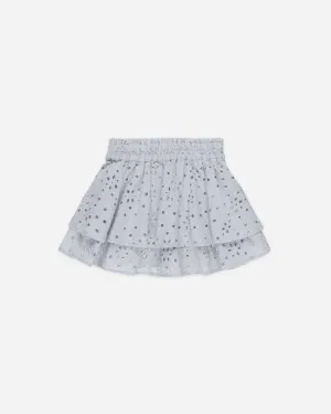 Rylee & Cru Rose Mini Skirt