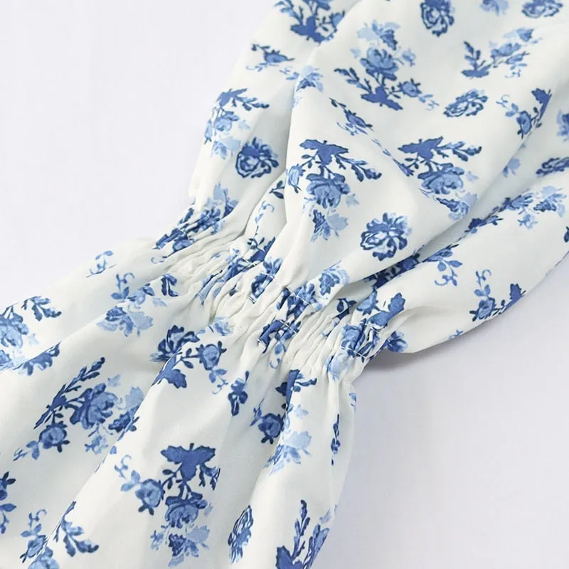 Sage Puff Sleeve Top