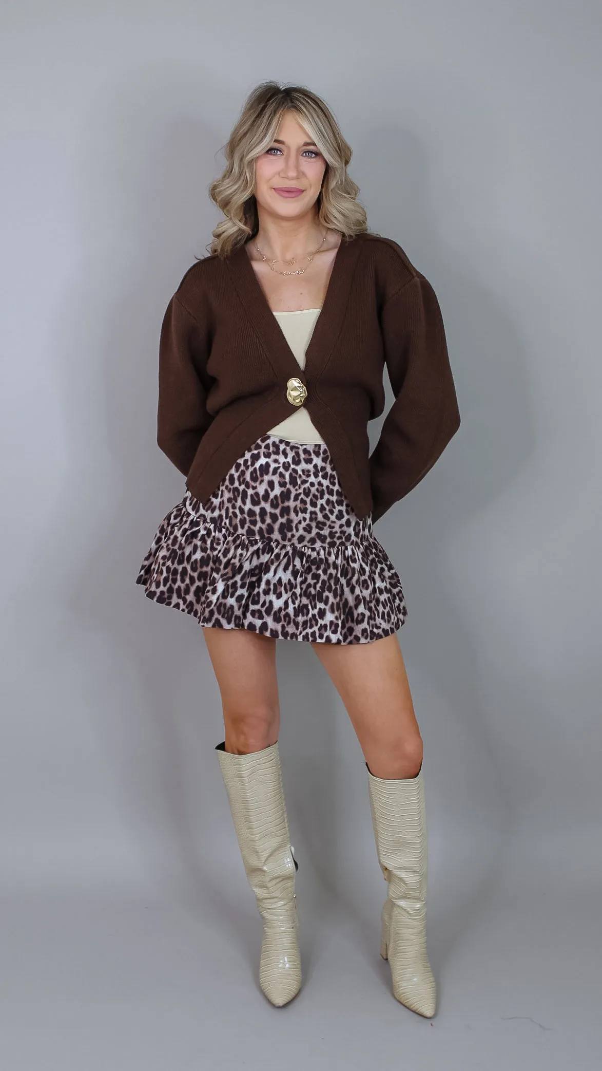 Sagittarius Leopard Skirt