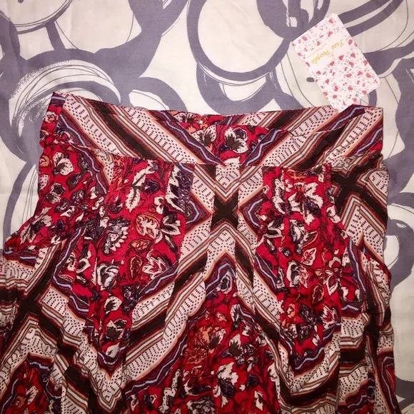 💥SALE💥 Free People Printed Paradise Skirt