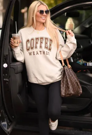 *SALE* RTS Coffee Weather Sweatshirt