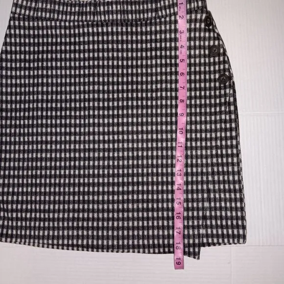 SANCTUARY DARIA BUTTON DETAIL MINI SKIRT