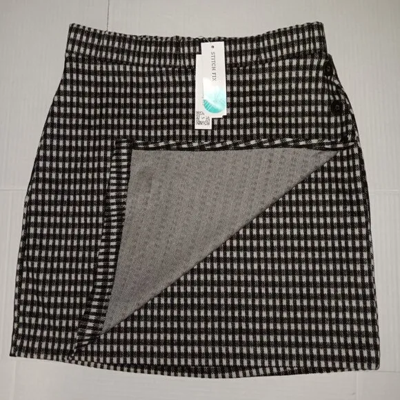 SANCTUARY DARIA BUTTON DETAIL MINI SKIRT