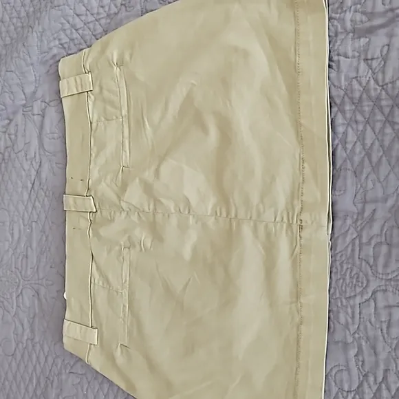Sanctuary,NWT,Turk Khaki Slash Pocket Flat Front Mini Skirt,Size 29