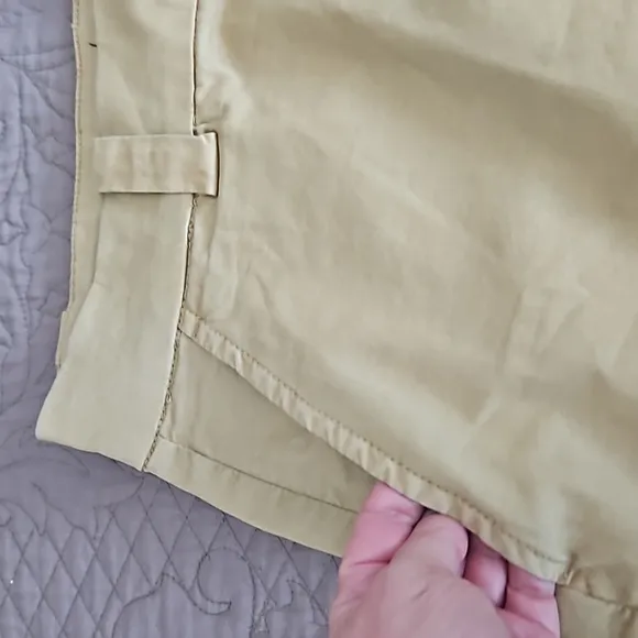 Sanctuary,NWT,Turk Khaki Slash Pocket Flat Front Mini Skirt,Size 29