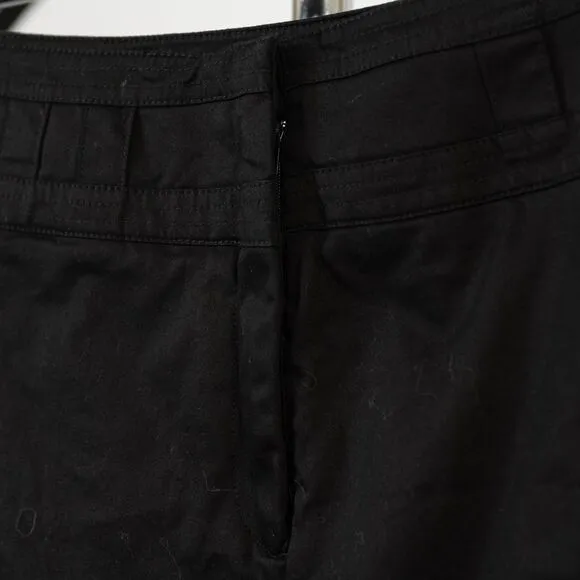Sandro black mini skirt size 6