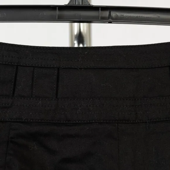 Sandro black mini skirt size 6