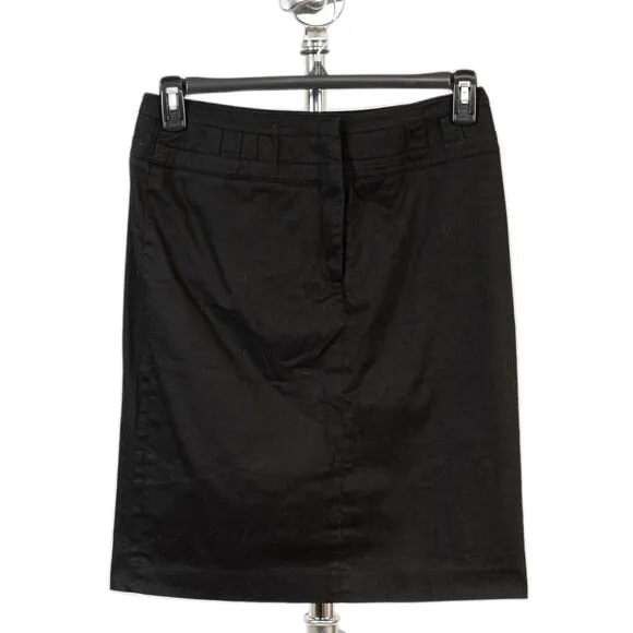 Sandro black mini skirt size 6