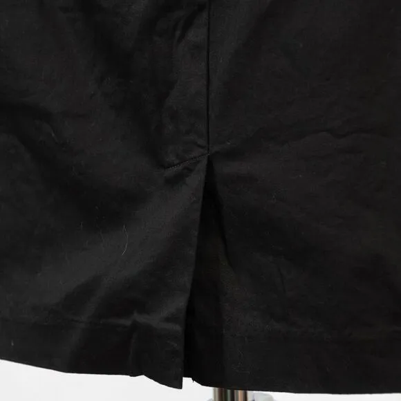 Sandro black mini skirt size 6